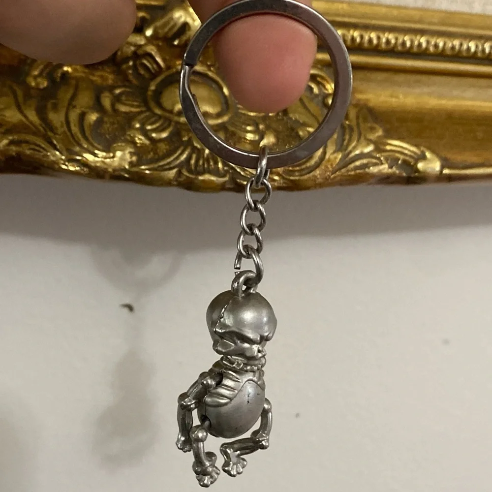N/A silver skull